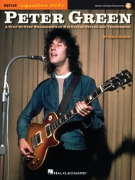 Guitar Signature Licks: Peter Green Guitar and Fretted sheet music cover